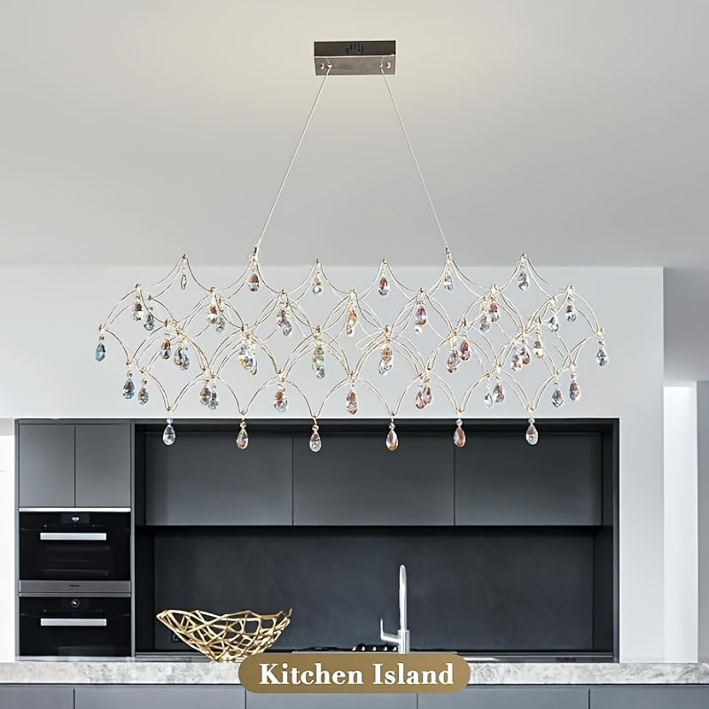 Christmas Lighting Fixtures, Crystal Chandeliers, Hanging Chandeliers, Festive Atmosphere Lights, Festive Lighting Fixtures, Kitchen Decorations, Living Room Decorations, Bedroom Decorations
