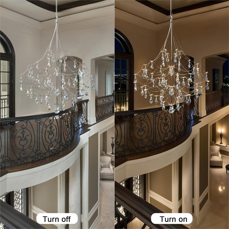 Christmas Lighting Fixtures, Crystal Chandeliers, Hanging Chandeliers, Festive Atmosphere Lights, Festive Lighting Fixtures, Kitchen Decorations, Living Room Decorations, Bedroom Decorations