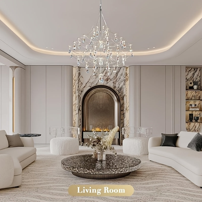 Christmas Lighting Fixtures, Crystal Chandeliers, Hanging Chandeliers, Festive Atmosphere Lights, Festive Lighting Fixtures, Kitchen Decorations, Living Room Decorations, Bedroom Decorations