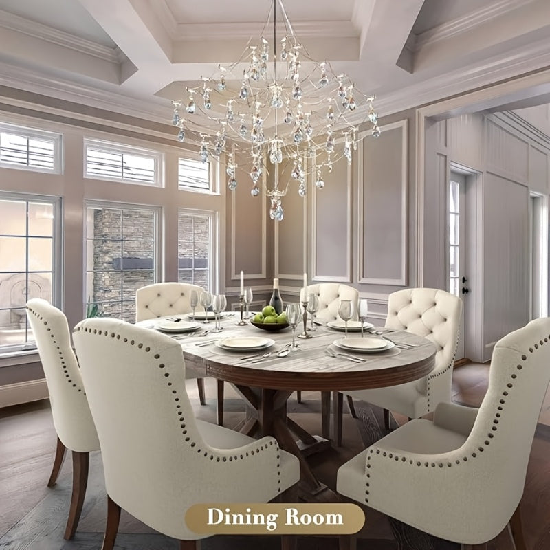 Christmas Lighting Fixtures, Crystal Chandeliers, Hanging Chandeliers, Festive Atmosphere Lights, Festive Lighting Fixtures, Kitchen Decorations, Living Room Decorations, Bedroom Decorations